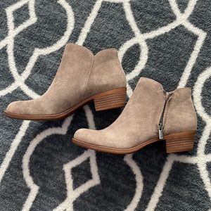 NWOT Lucky Suede Booties 6.5